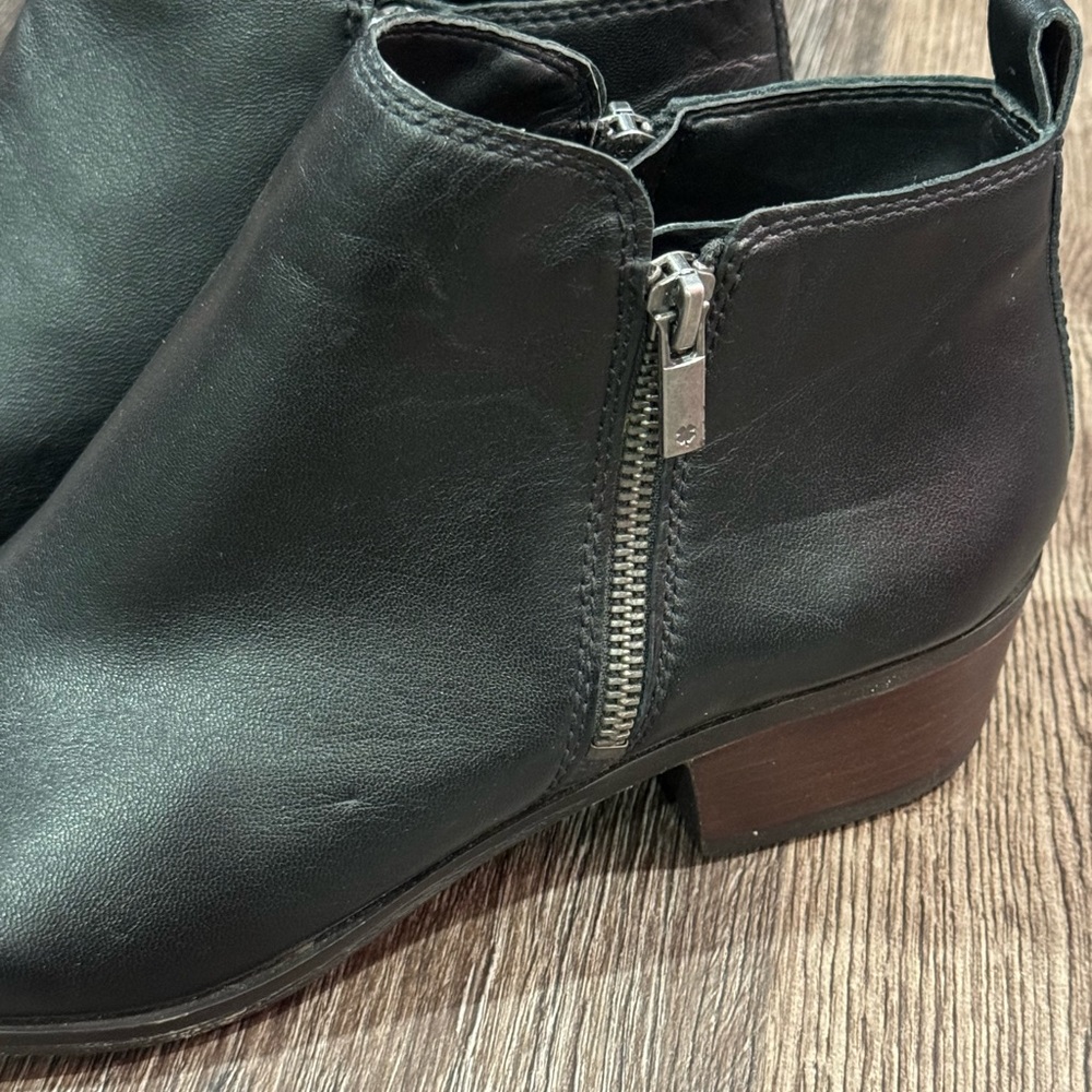 Lucky Brand Leather Basal Ankle Booties Women’s 9 View 2
